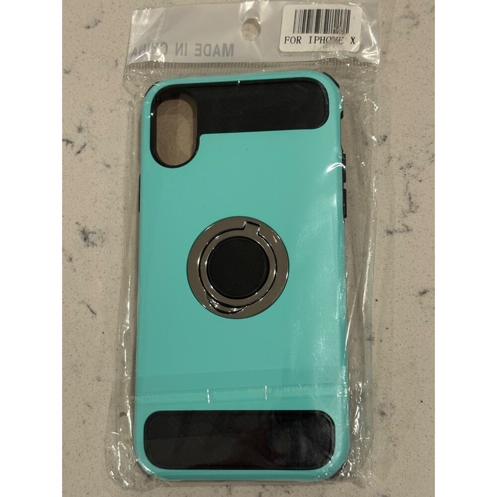 Apple iPhone X Case Dual/Carbon Layer Magnetic Holder Friendly